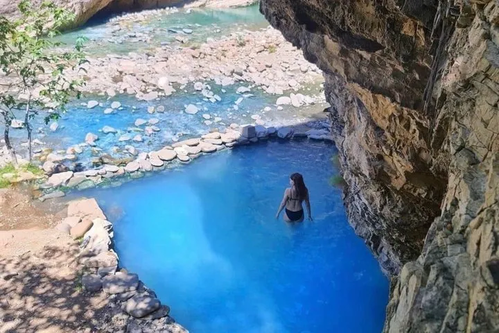 From Saranda: Permet Thermal Baths & Langarica Canyon Experience