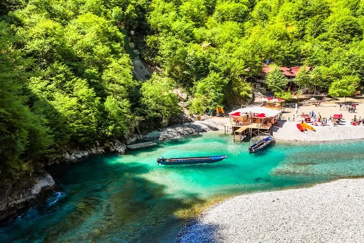 From Tirana/Shengjin :Shala River Cruise Through Koman Lake