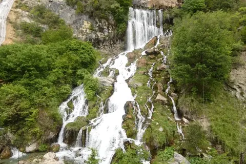 SOTIRA WATERFALL HIKING/TREKKING from Berat by 1001 Albanian Adventures